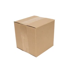 Yellow Corrugated Paper Boxes 100 Pack 4x4x4 Inch Durable Gift Packaging