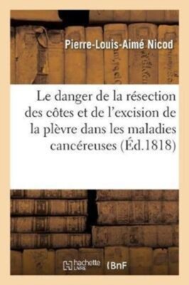 NICOD-P-L-A - Sur le danger de la rsection des ctes et de l'excision - X555z