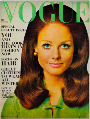 Beauty WINTER CLOTHES Travel VOGUE AUSTRALIA magazine June 1969