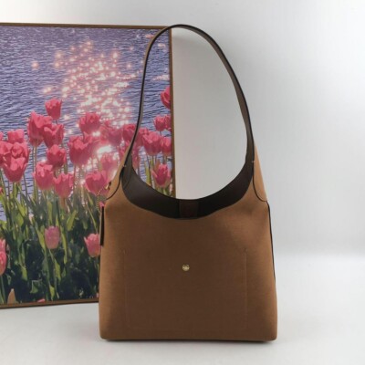 Concor BROOKLYN（希少） COACH Brooklyn Shoulder Bag 28 suede CW637 Siena Brown