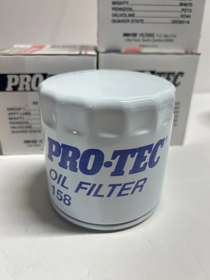 * Nuevo filtro de aceite de motor Pro-Tec 158 LOTE DE 4 Foto 4 de 4