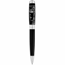 S.T. Dupont Ballpoint Pen Picasso Chinese Black Lacquer with Palladium 415046