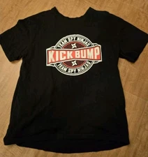 Team Spy NINJAS Kick Bump Tee Youth XL 18-20 Black T-Shirt Free Shipping