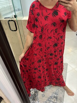 chinese dress ladies Woman Within Plus Size Mixed Print Maxi Dress
