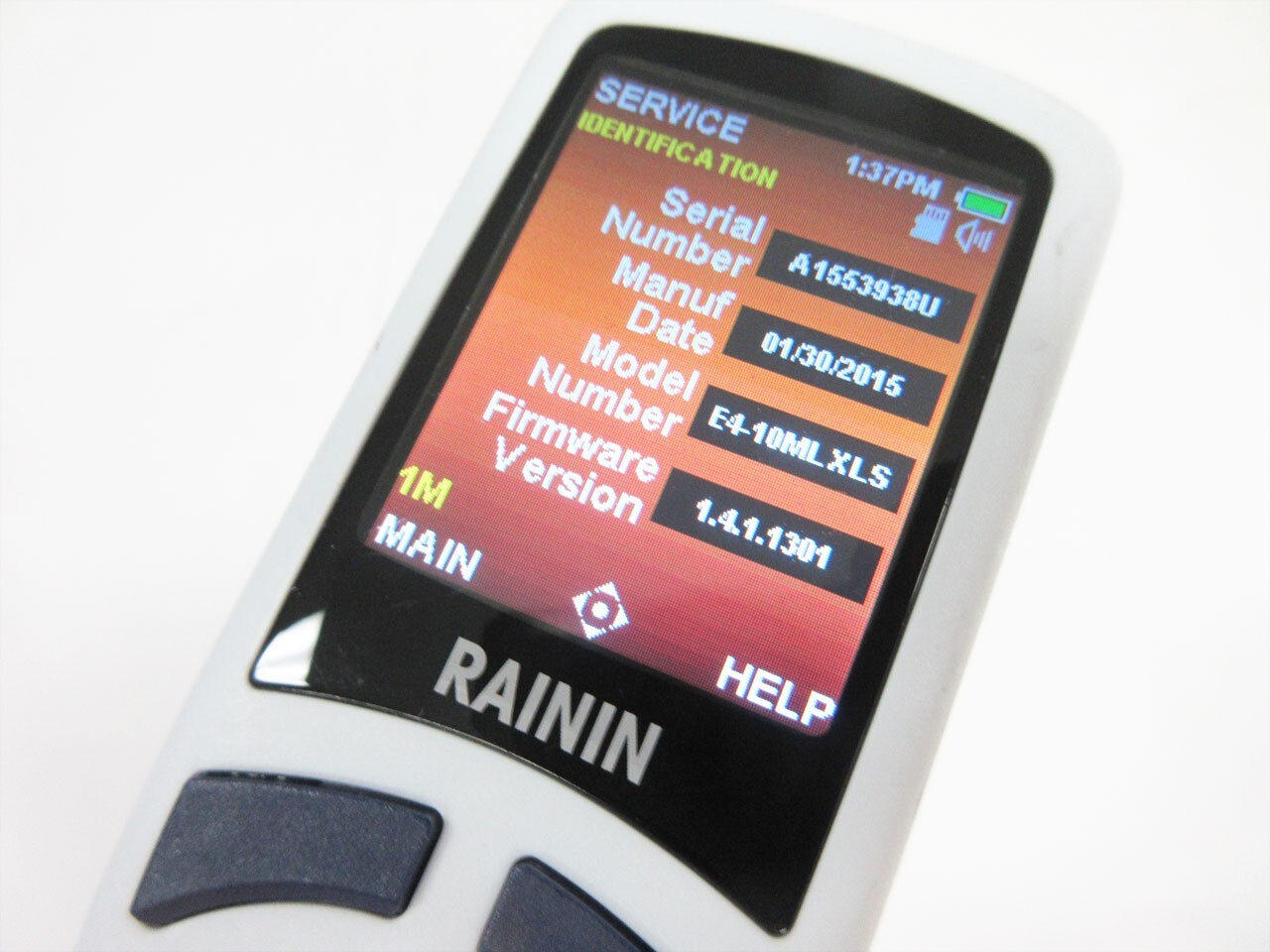 RAININ E410MLXLS E4 ELECTRIC PIPETTE LTS 10 mL 17012313 LTS L10mL for