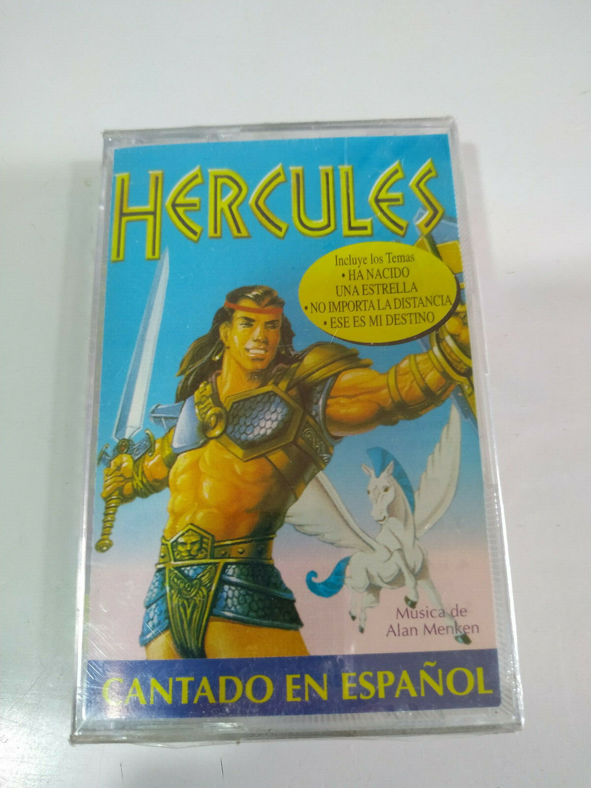Hercules Sung in Spanish Alan Menken - New Tape Cassette 2T
