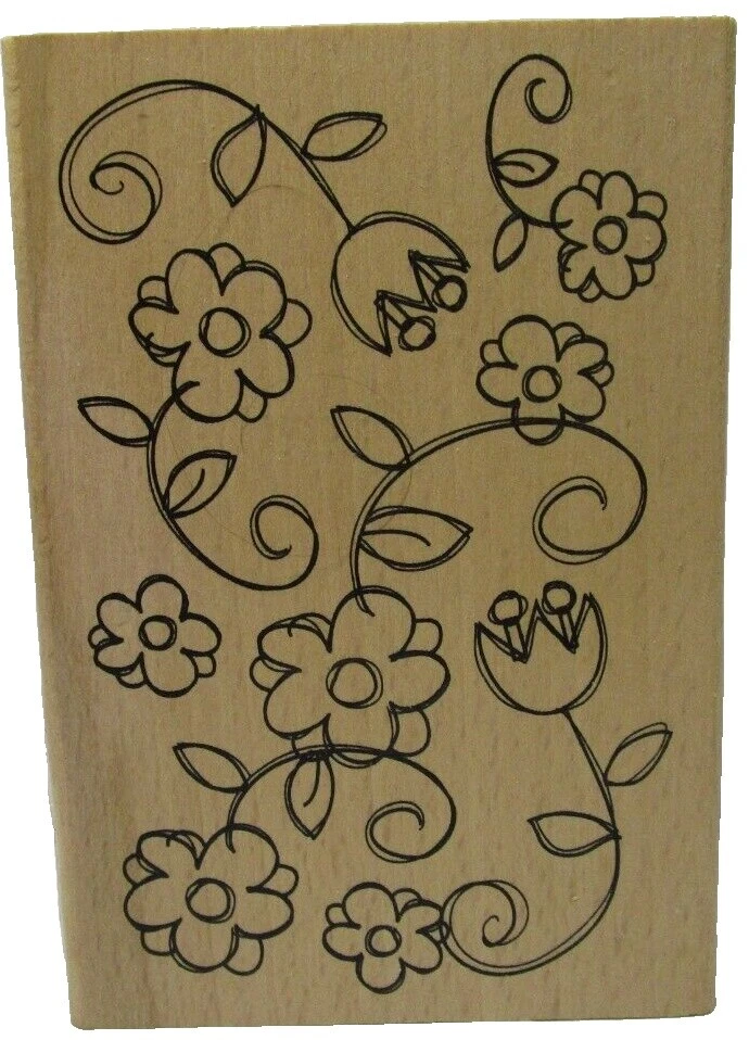 Flores y Plantas Hampton Art Sellos artesanales