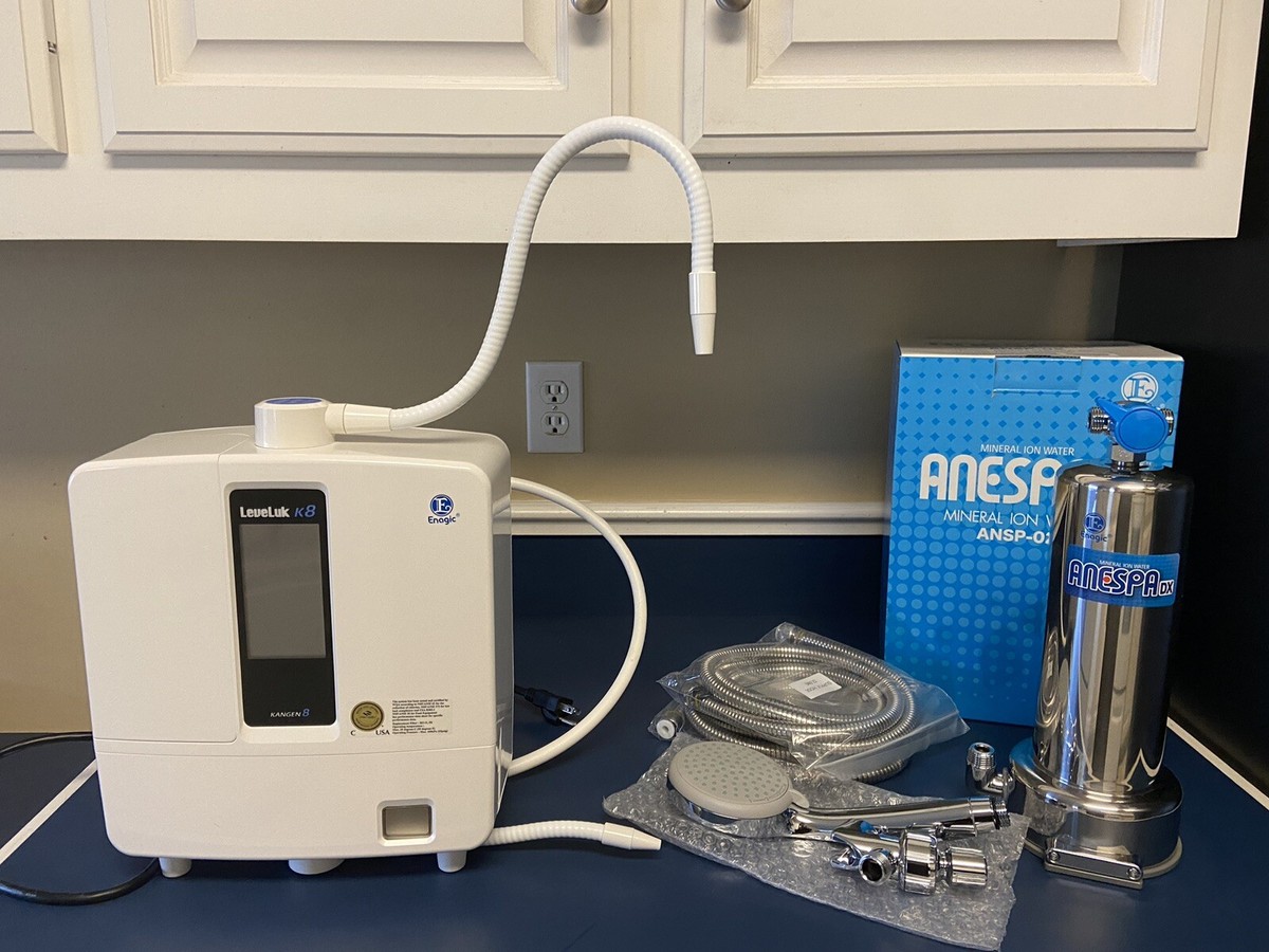 Kangen Water Machine K8 + Anespa Mineral Ion Water Combo | eBay