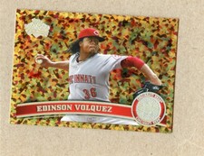 2011 Topps Edinson Volquez #63 Cognac Diamond Anniversary