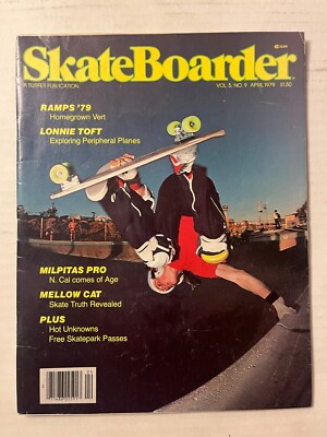 Skateboarder Magazin Vol 5 Nein 9 April 1979 Lonnie Toft Ray Hunt Ray Allen