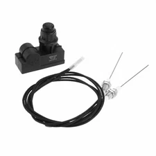 1M Spark Plug Wire Electronic Igniter Button Gas Grills Ignitor 2 Outlet Battery