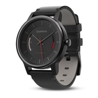 Garmin Vivomove Classic Activity Tracking Watch Black With Leather Band on sale Garmin Vivomove Classic Activity Tracking Watch Black With Leather Band on sale