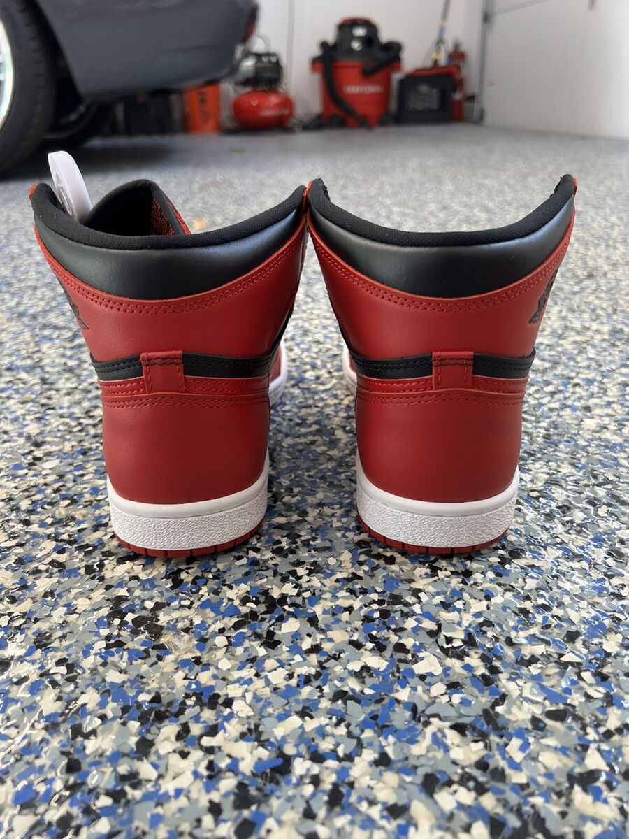 NIKE AIR JORDAN 1 RETRO HIGH 85 VARSITY RED SIZE 9.5 BQ4422 NIKE AIR JORDAN 1 RETRO HIGH 85 VARSITY RED SIZE 9.5 BQ4422