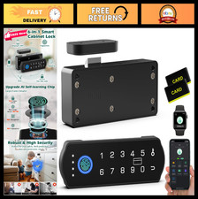 RFID Fingerprint Smart Cabinet Lock, Bluetooth APP Biometric Drawer Lock, Baby P