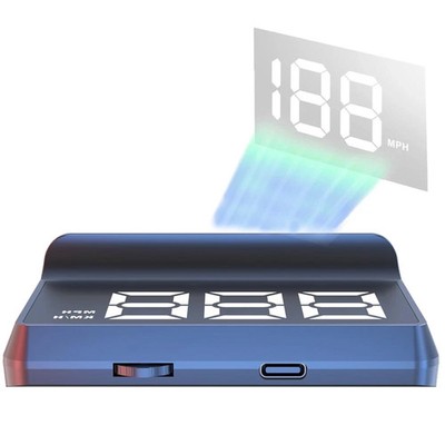 Car GPS Head Up Display HUD Digital Speedometer MPH Overspeed Alarm Universal