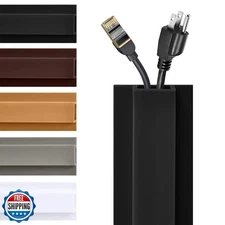 Rubber Bond TV Cord Hider Cable Protector - Strong Self Adhesive Wall Cord Co