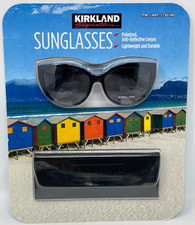 Kirkland Signature KS17 M49 Sunglasses Polarized Anti-Reflective Lenses Cat-Eye.