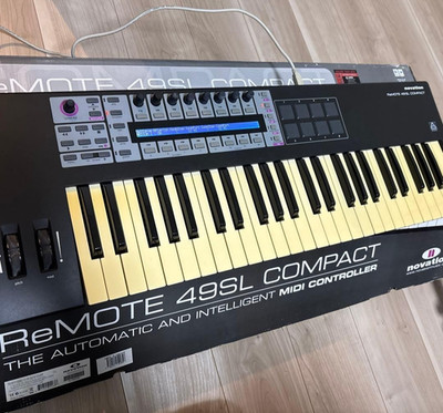 Novation 49SL Compact MIDI Controller Keyboard w/ Box USB Working from japan