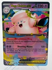Mega Clefable Ex 31/88 Double Rare Holo Card - Pokemon Perfect Order