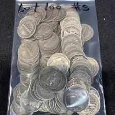Lot of (100) Collectible Mercury Silver Dimes $10 Face Value 90% US Coin #5