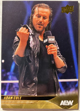 2025 Upper Deck AEW Gold #15 Adam Cole