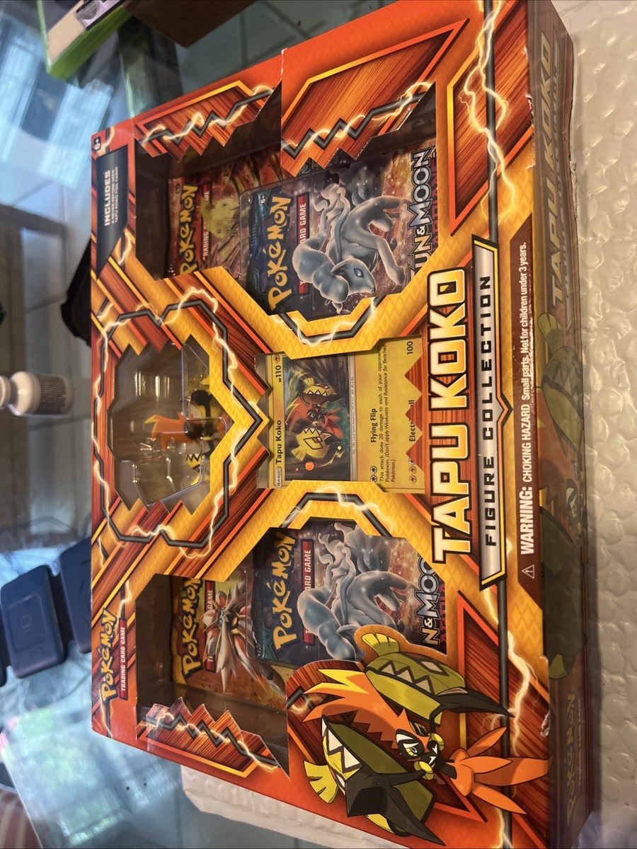 tapu koko booster box Pokemon Tapu Koko Figure Collection Trading Card Game Booster Packs Set  820650802829| eBay
