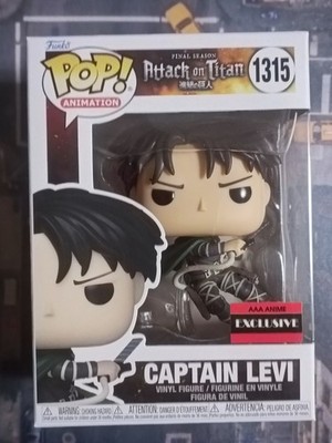 Captain Levi 1315 Attack on Titan AAA Anime Exclusive Funko