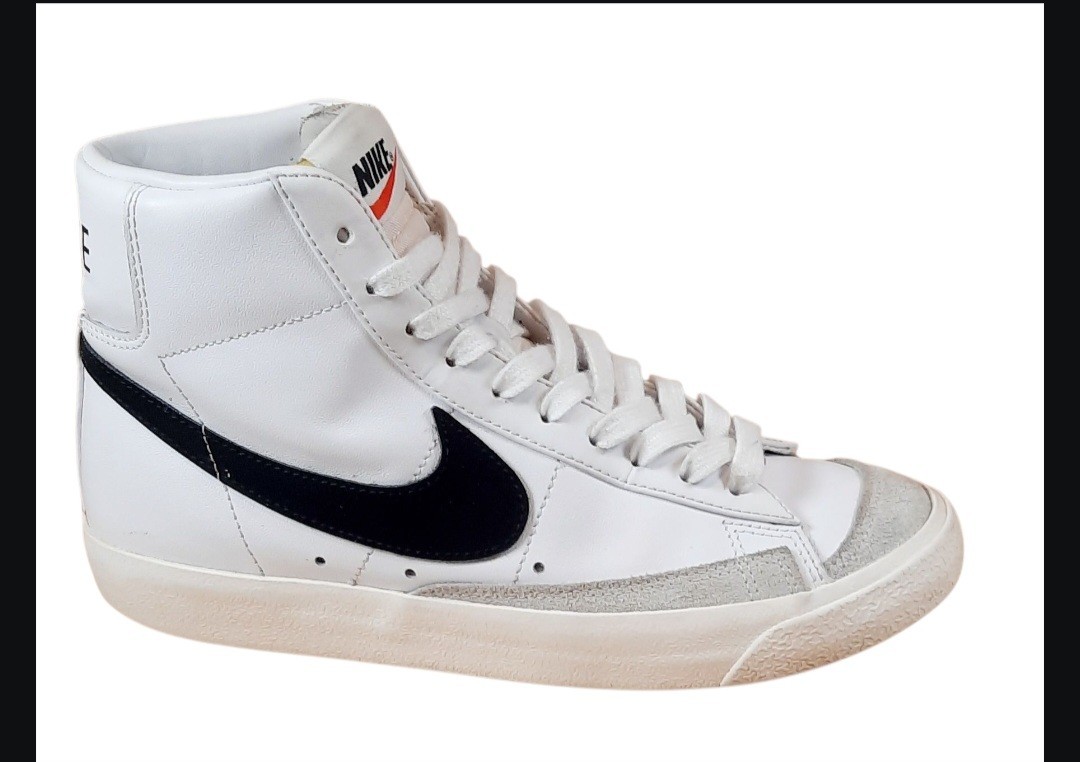 SAOLA Nike Blazer Mid 77' Bianco Nero (Donna) Taglia 7 5