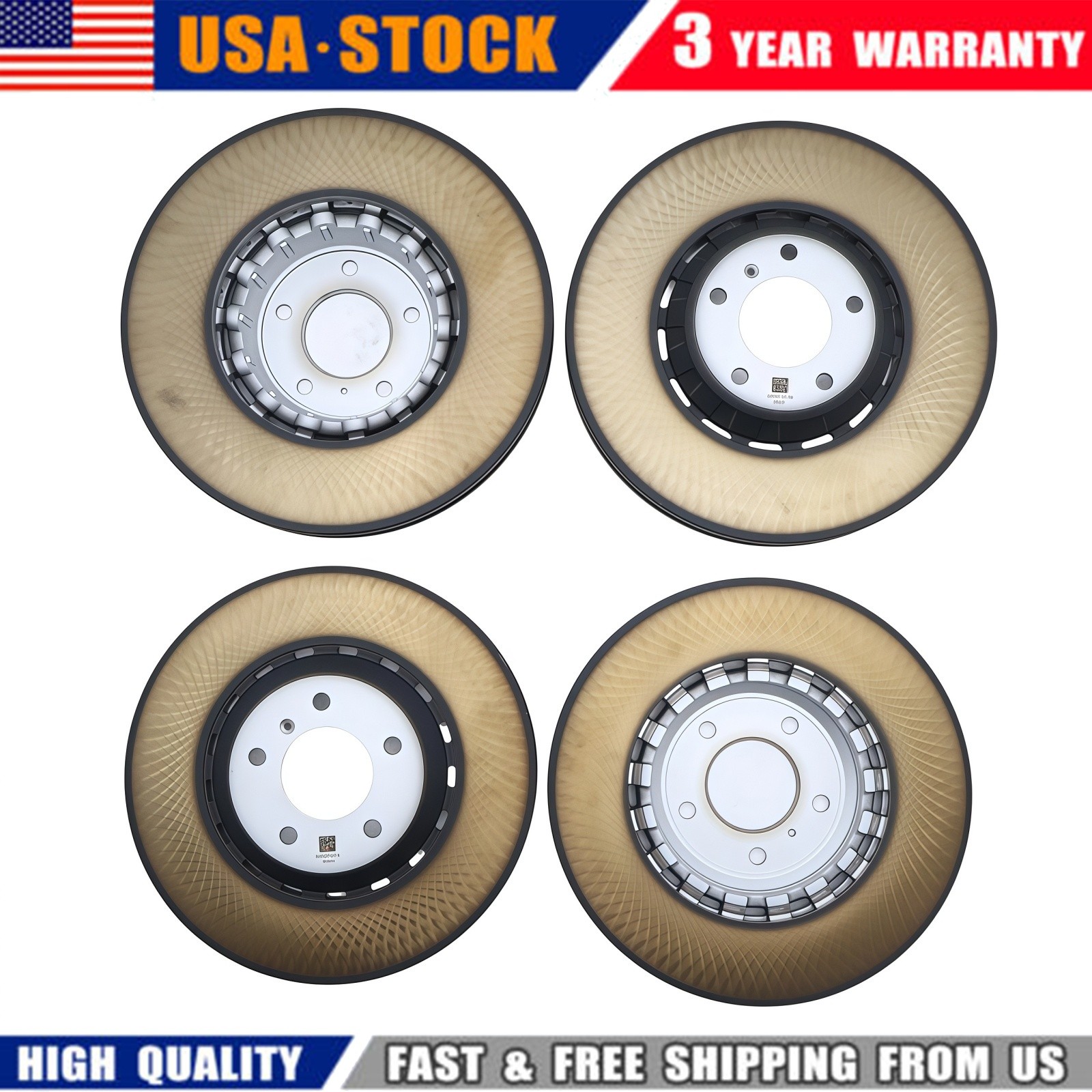 Bentley Bentayga Speed 2016-2023 Front Brake discs 2 pcs P/N 4M0615601N