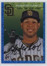 2023 Topps Chrome Platinum Anniversary 158/199 Anderson Espinoza #12 5x7