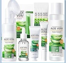 Skin Care Sets & Kits For Teenage Girls 10PC Aloe Vera Skin Care SetSkincare Set