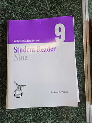 Wilson Reading System Student Reader Nine - Tradebook