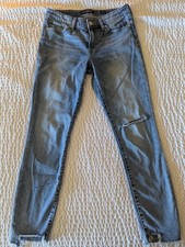 Lucky Brand Ava Skinny Mid Rise Women  s Denim Blue Jeans Size 4/27