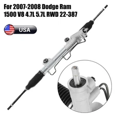 Power Steering Rack & Pinion Fits 2007-13 Ram 1500/2500/3500 3.7L 4.7L 5.7L 6.7L