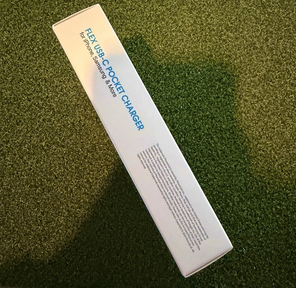 Cargador de bolsillo portátil para teléfono paquete de baterías PhoneSuit Flex XT USB-C negro Foto 4 de 4