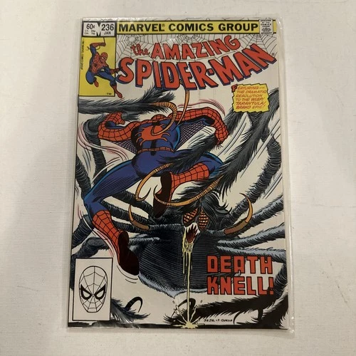 The Amazing Spider-Man vol 1 issue 236 1983 Tarantula Brand saga pt 4 Marvel NM