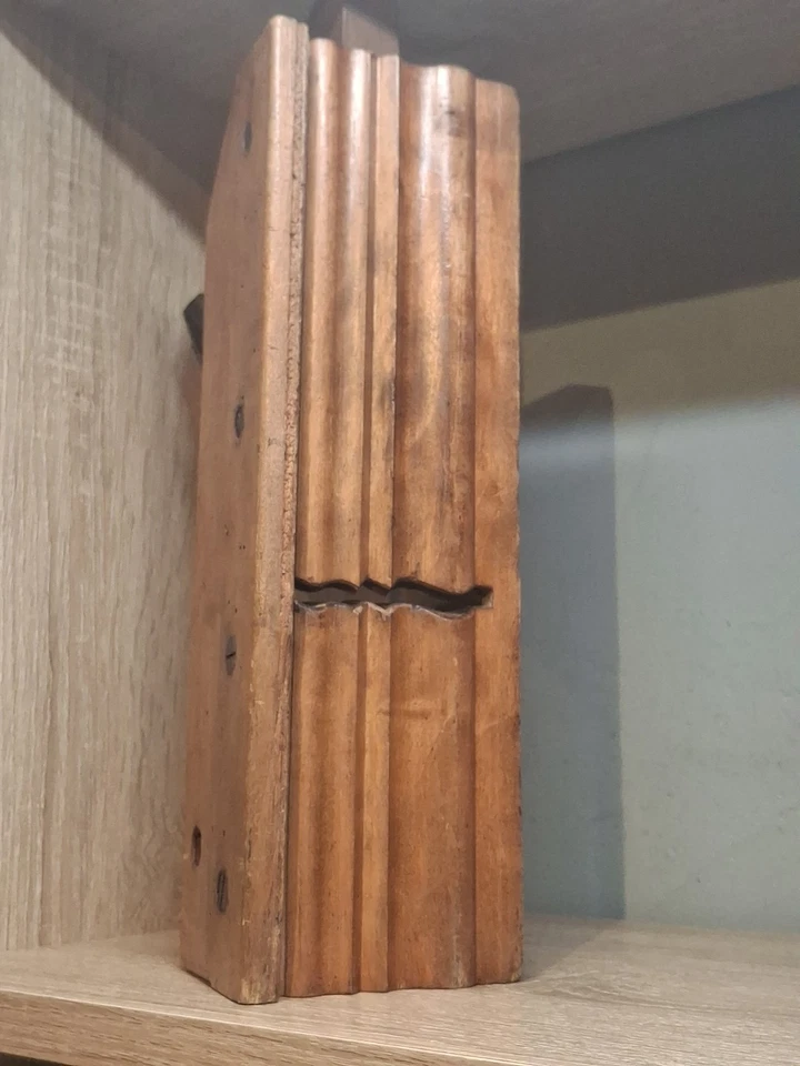 MAGNIFIQUE RABOT BOUVET A MOULURE OUTILS ANCIENS CADEAU DE NOEL 1850 - Photo 2/4