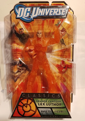 2010 DC Universe Classics Orange Lantern LEX LUTHOR Wave 17 Figure 5 BAF