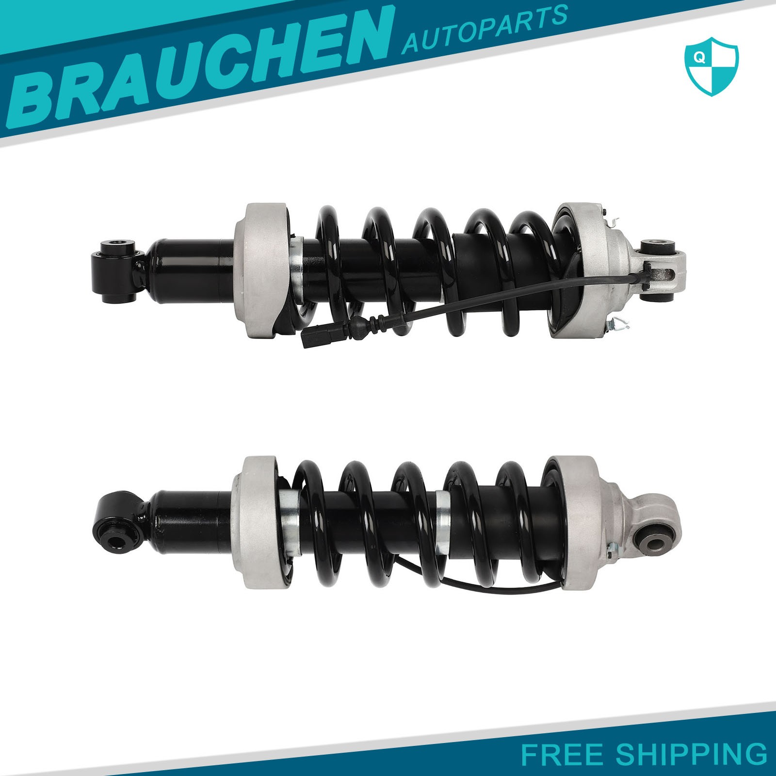 Pair Rear Air Suspension Shock Strut Assembly For Audi R8 V8 V10 2007-2015
