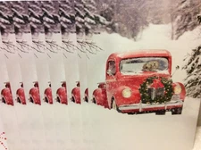 CHRISTMAS AVANTI CARDS New w/envelopes LOT 8 "Wishing you a good" *SALE-BUY NOW*