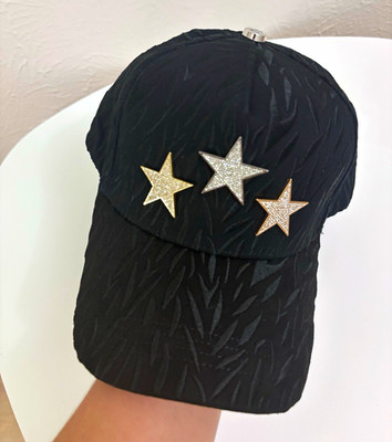 Barbas Hats Tumbados Rockstar Cap Hat Stars Theme Adjustable One Size Unisex