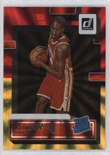 2022-23 Panini Donruss Rated Rookie Holo Red & Gold Laser AJ Griffin #216 1o2