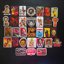 Leatherface Stickers The Texas Chainsaw Massacre Scary Horror Movie Chop Top