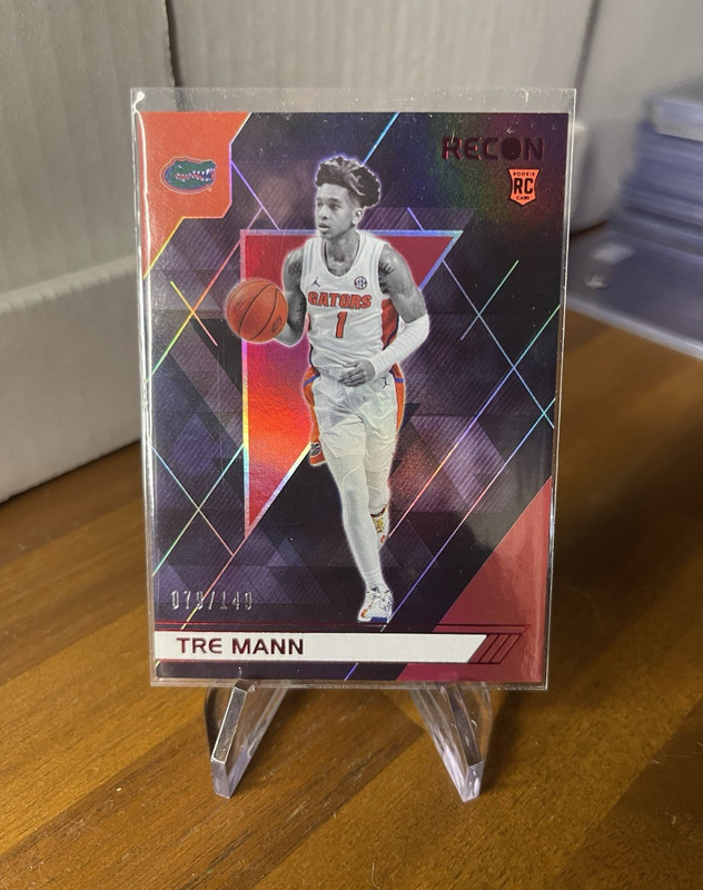 Panini 2021-22 Chronicles Draft Tre Mann #21 Red Rookie /149 Florida Gators