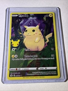 Pikachu Fat Card | eBay