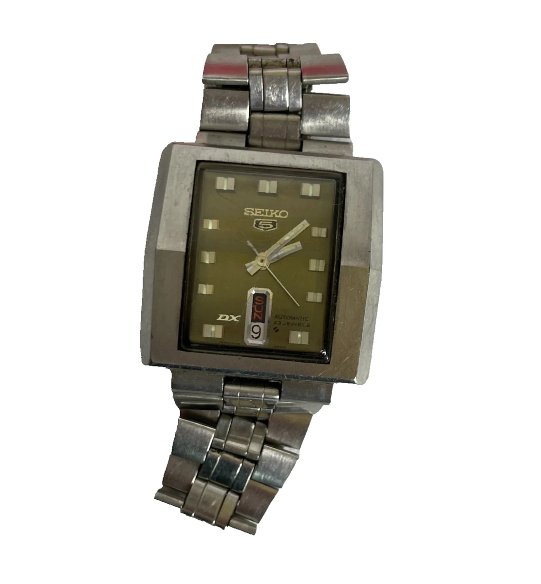 Seiko 5 Mechanical (Automatic) Square Wristwatches for sale - eBay