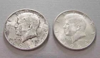 (2) kennedy half dollars #3