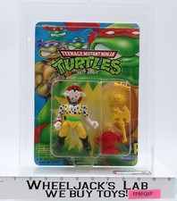 Hot Spot AFA GRADED 85 80 85 85 TMNT 52-Back 1993 Playmates Figure NEW SEALED