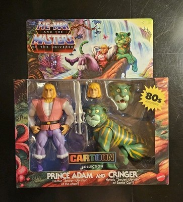 Masters Of The Universe ~ Prince Adam and Cringer ~ MOTU ~ Cartoon Collection