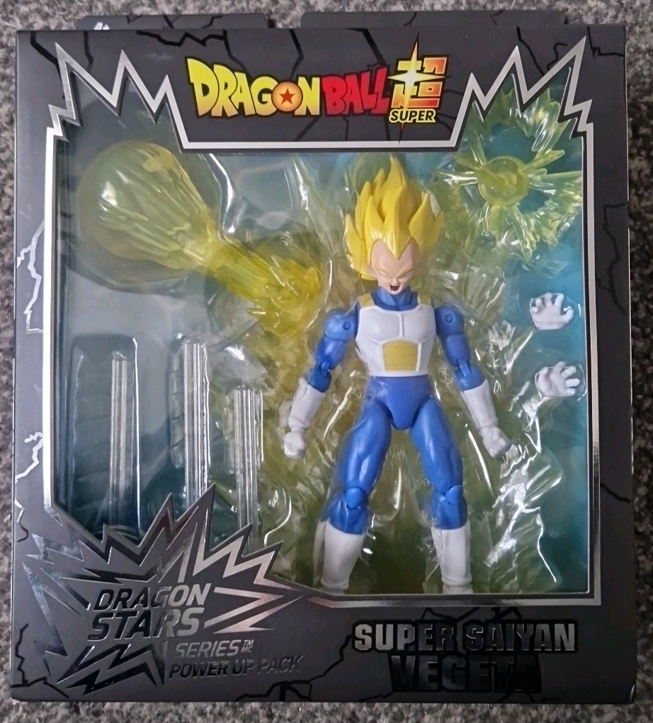 Dragon Ball Dragon Stars Super Saiyan Vegeta Power Up Pack Nuevo Sellado
